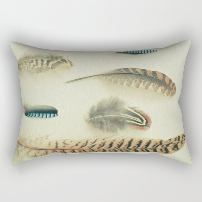 The Feather Collection Rectangular Pillow