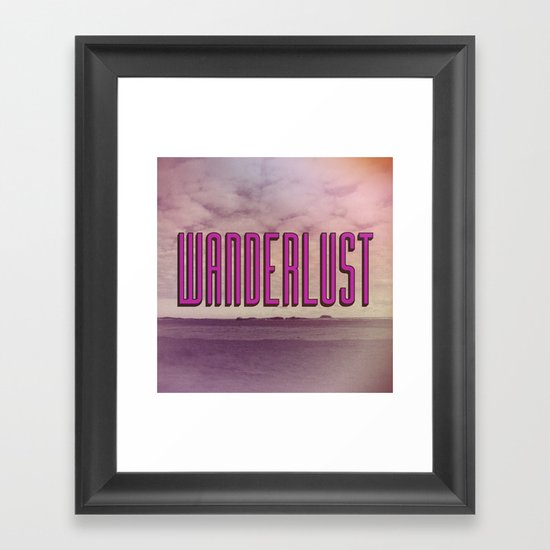 Wanderlust III Framed Art Print