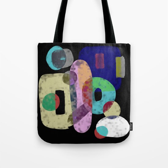 Abstract Pastel Art - Eclectic, pastel, abstract artwork Tote Bag