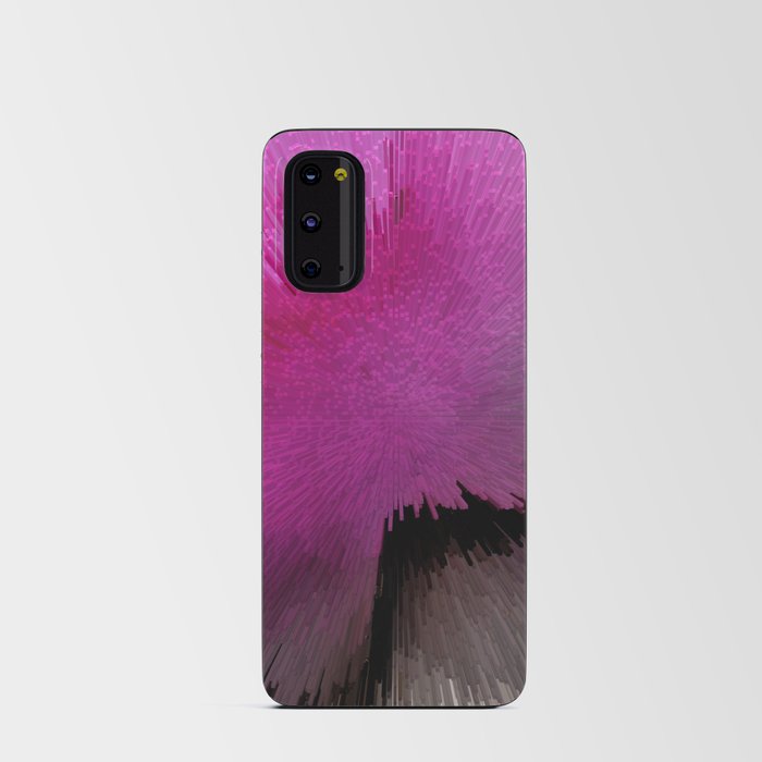 Glamorous Extrusion Abstract Digital Art Android Card Case
