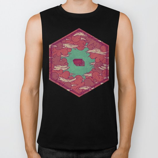 Away from Everything Biker Tank