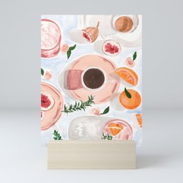 Still Life with Coffee Mini Art Print