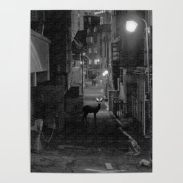 Deer in Tokyo Poster