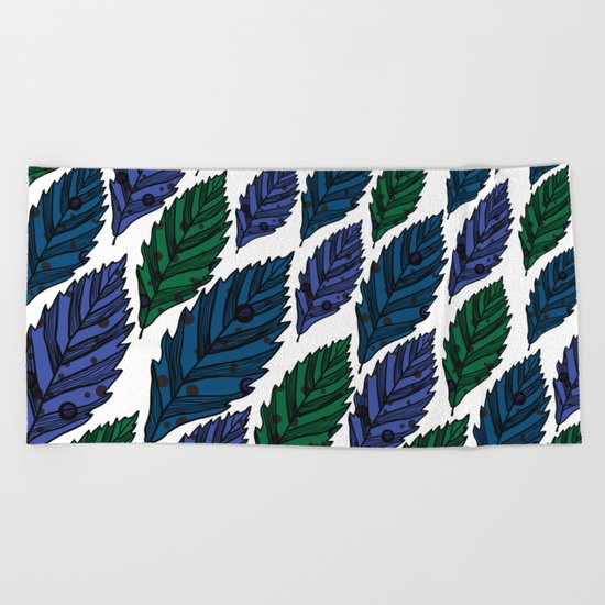 Leaf 10 Beach Towel