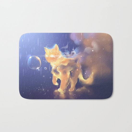 Fire Walk Bath Mat