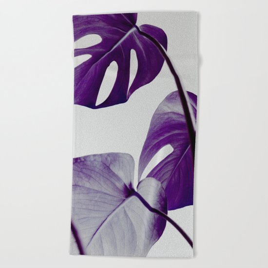 botanical vibes III Beach Towel