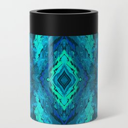 Color Chaos Blue Can Cooler