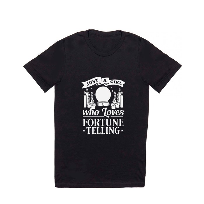 Fortune Telling Paper Cards Crystal Ball T Shirt