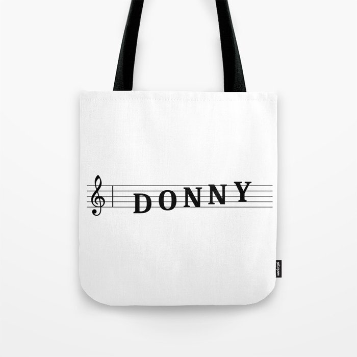 Name Donny Tote Bag