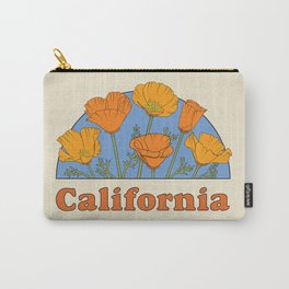 California Poppies Carry-All Pouch