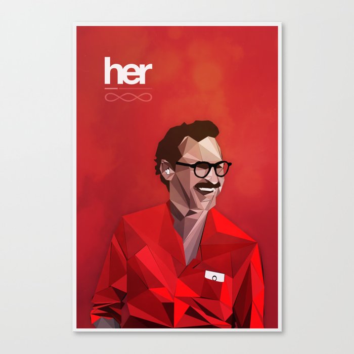 Her Movie Poster Canvas Print