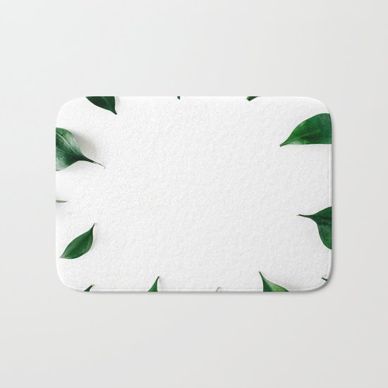 Minimal botanics Bath Mat