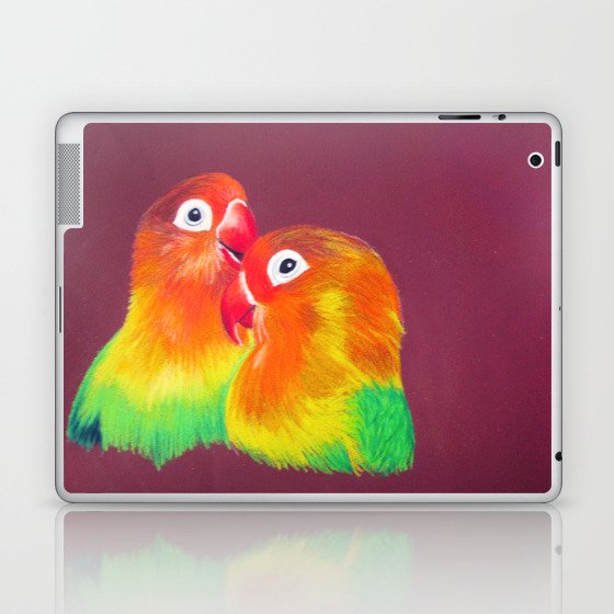 Love Birds Laptop & iPad Skin