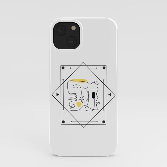 Minimalist Drawing Art iPhone Case