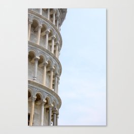 Leaning Tower of Pisa Canvas Print