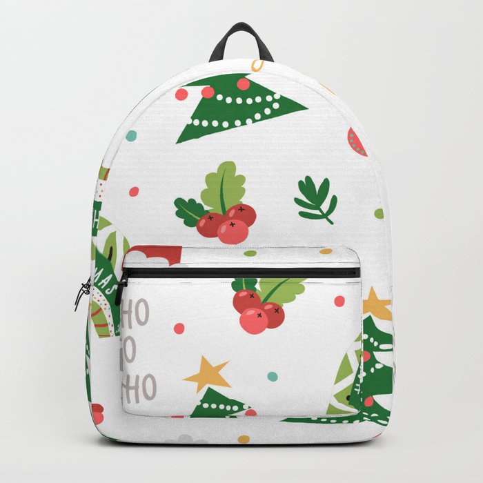 Christmas Seamless Pattern 01 Backpack
