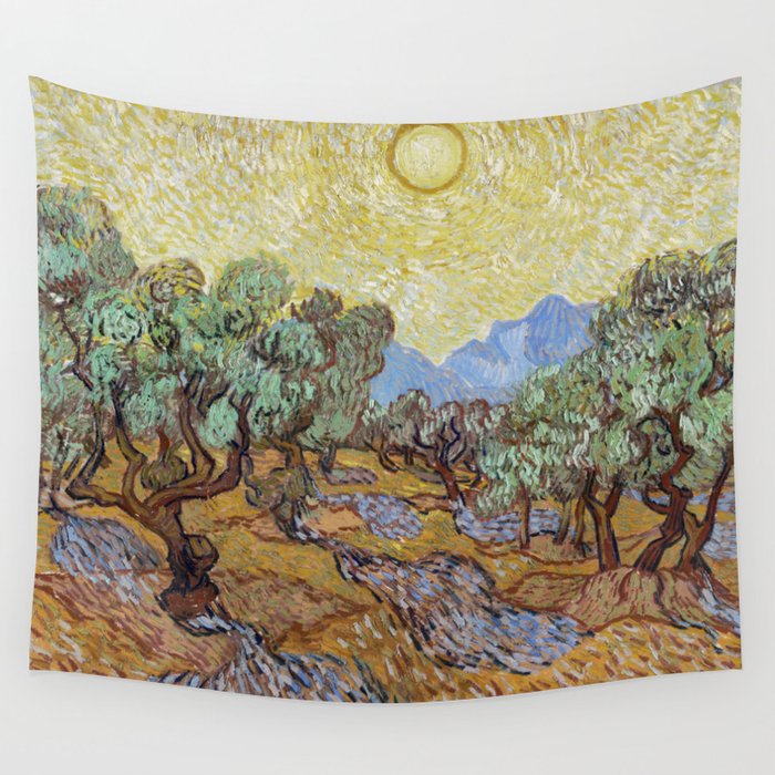 art by vincent van gogh Wall Tapestry