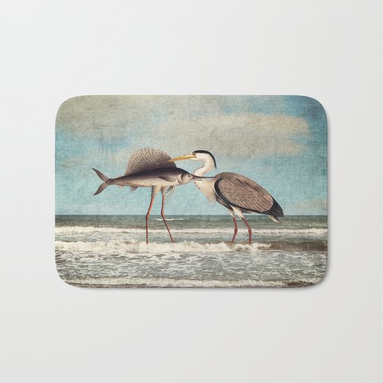 The Fish That Sold Its Soul for Love Bath Mat