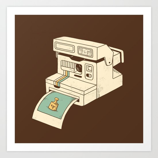 Insta gram Art Print
