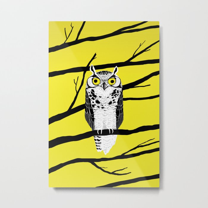 Great Owl Metal Print