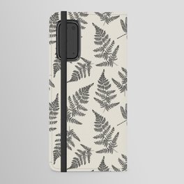 Ferns with Dragonflies Android Wallet Case