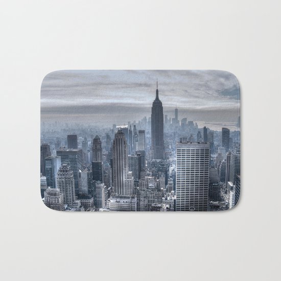 New York skyscrapers Bath Mat