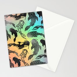 Fish pattern Stationery Cards
