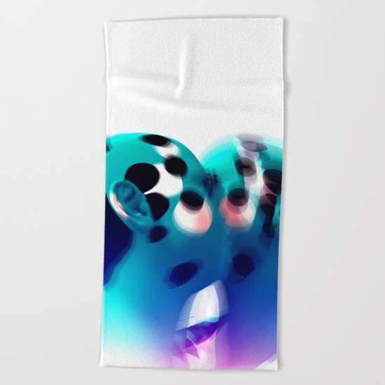 Kiss Them For Me Beach Towel