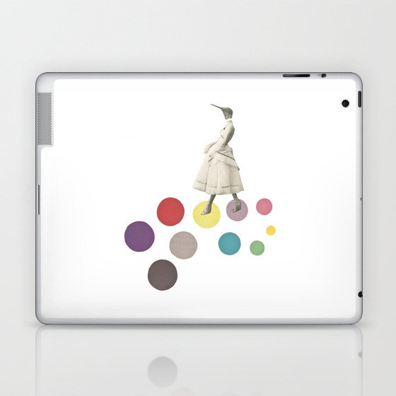 Bird Lady Laptop & iPad Skin