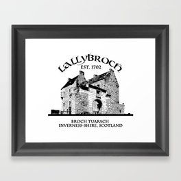 Lallybroch Outlander Framed Art Print