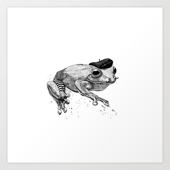 Oh, Paris! Art Print