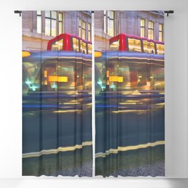Great Britain Photography - Traffic In London City Blackout Curtain