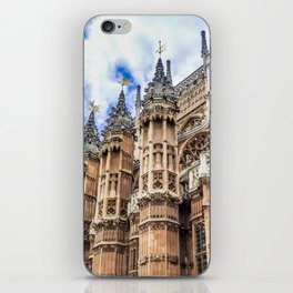 Great Britain Photography - Lady Chapel Under The Blue Cloudy Sky iPhone Skin