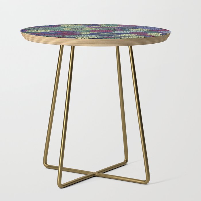 Blue Jungle Side Table