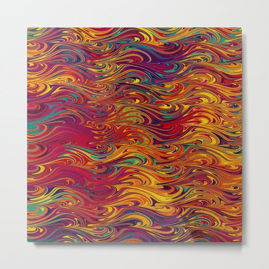 Wave Of Colors 2 Metal Print