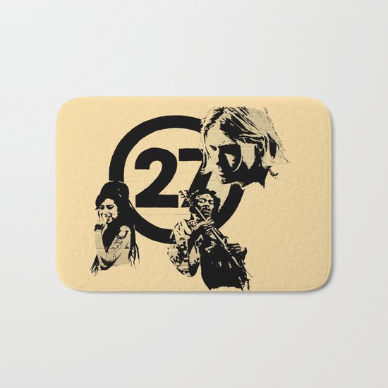 27 club Bath Mat