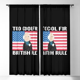 Too Cool For British Rule Blackout Curtain