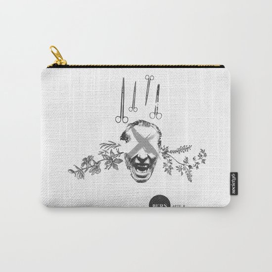 Burn After Reading | Collage Carry-All Pouch
