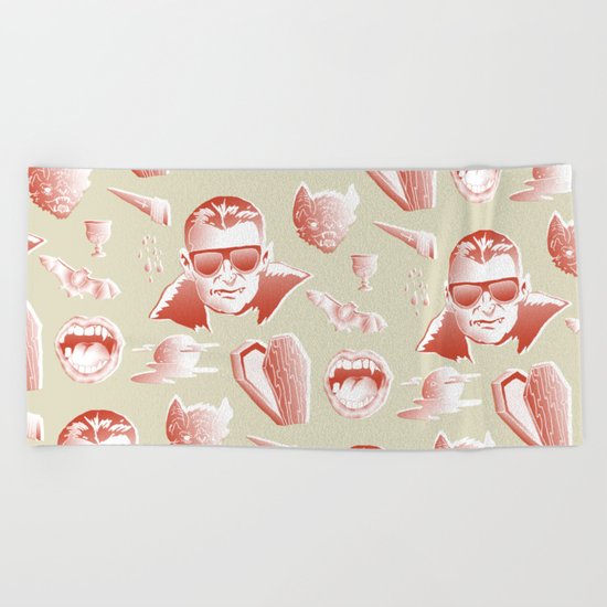 Vampcation Beach Towel