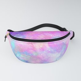 Unicorn Pink & Purple Glitter Star Galaxy Fanny Pack