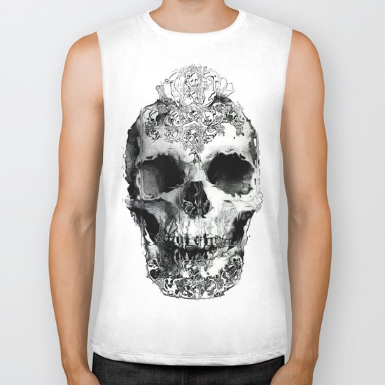 skull Biker Tank