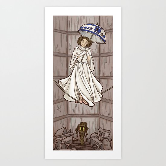 Leia's Corruptible Mortal State Art Print
