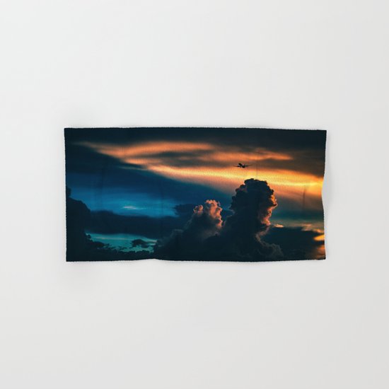 above the clouds Hand & Bath Towel