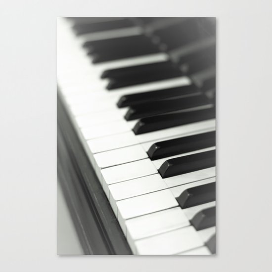 Piano Canvas Print