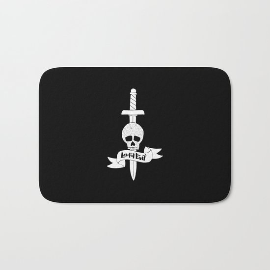 LAWFUL EVIL Bath Mat