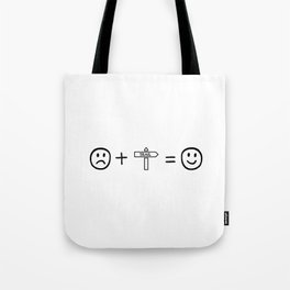 Hiking Makes You Happy Tote Bag