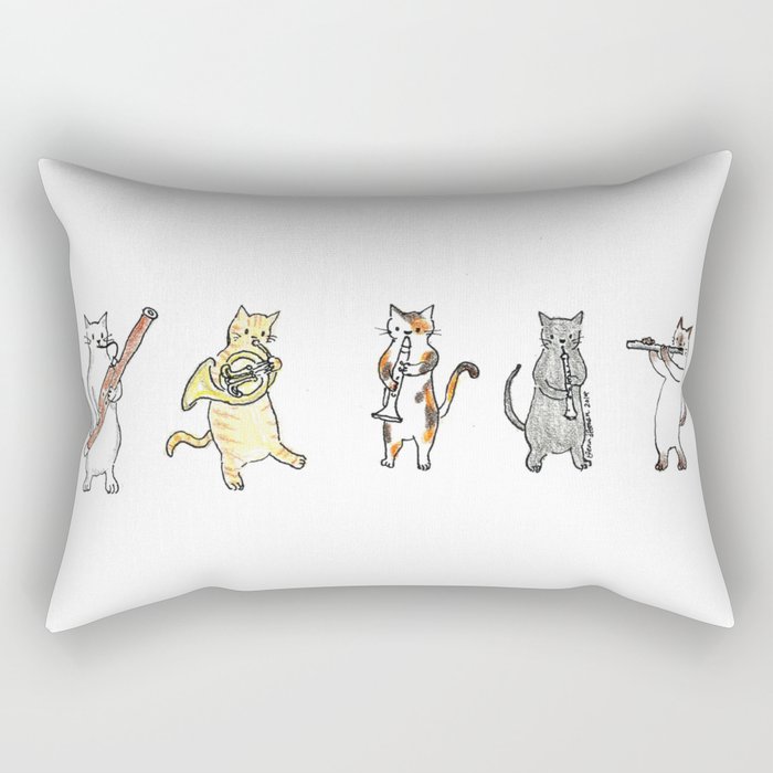 Meowtet Rectangular Pillow