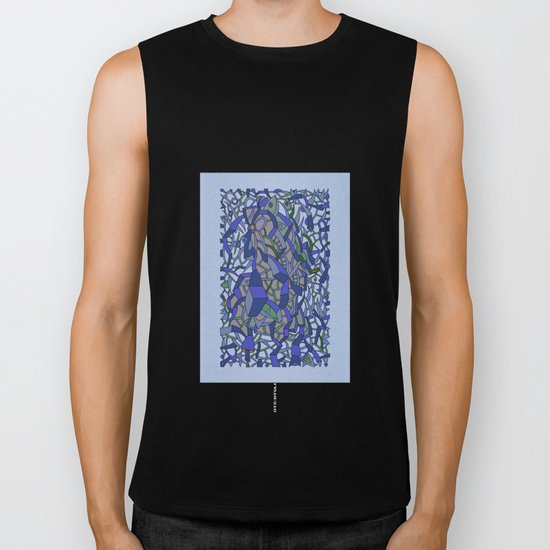 - sea sea sea - Biker Tank