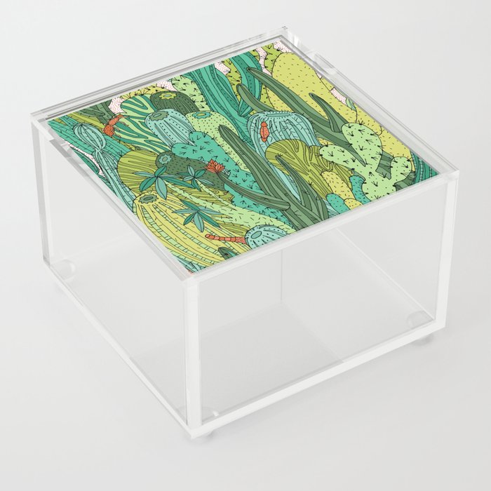Cacti Acrylic Box