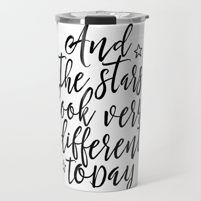 Song Lyrics,Love Quote,Typography Poster,Quote Printable,Girly Print,Quote Art Travel Mug